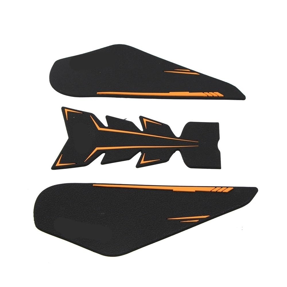 for Kawa&saki Z400 for NIN&JA 400 Motorcycle Fuel Tank Sticker Rubber Traction Pad Protector Grips Protector Decal Motorbike Traction Fuel Decal Tank