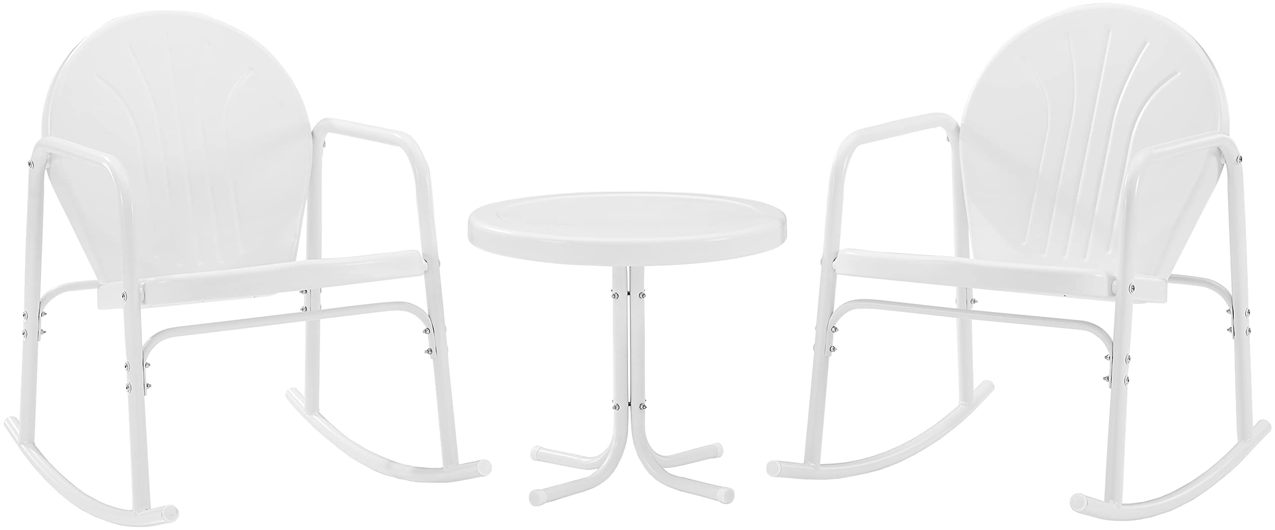 Amazon.com: Crosley Furniture Griffith 3-Piece Outdoor Rocking