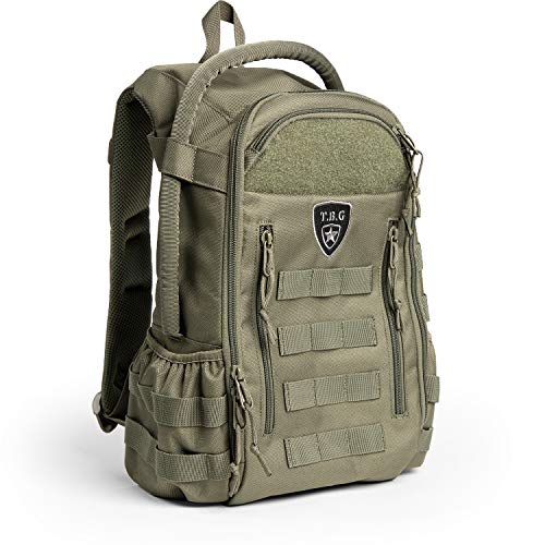 Image of TBG - Daypack Mini - Tactical Diaper Bag Backpack - Small (Ranger Green)
