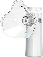 Nebulizador Inalador Portátil Mesh Rede Vibratória Relaxmedic Branco Tratamento Respiratório Eficaz para Tosse, Asma, Sinusite e Bronquite Silencioso e Compacto Fácil Utilização Ideal para Adultos e Crianças