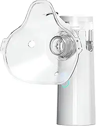 Nebulizador Inalador Portátil Mesh Rede Vibratória Relaxmedic Branco Tratamento Respiratório Eficaz para Tosse, Asma, Sinusite e Bronquite Silencioso e Compacto Fácil Utilização Ideal para Adultos e Crianças