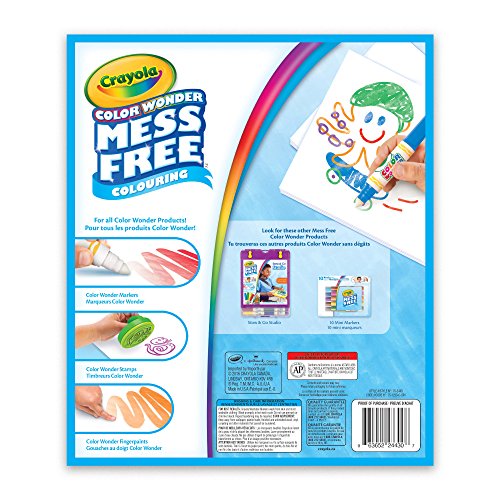 Crayola : Bloco de desenho de 30 páginas Color Wonder