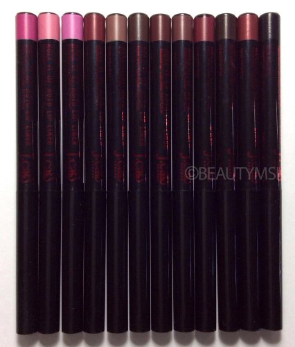 J.cat Beauty Roll It Up Auto Lip Pencil Liner All 12 Colors #TOP2