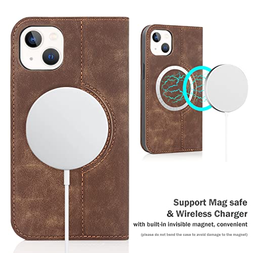 QLTYPRI Wallet Case for iPhone 14 Plus (6.7 inch) Compatible with Magsafe Charger - Image 3
