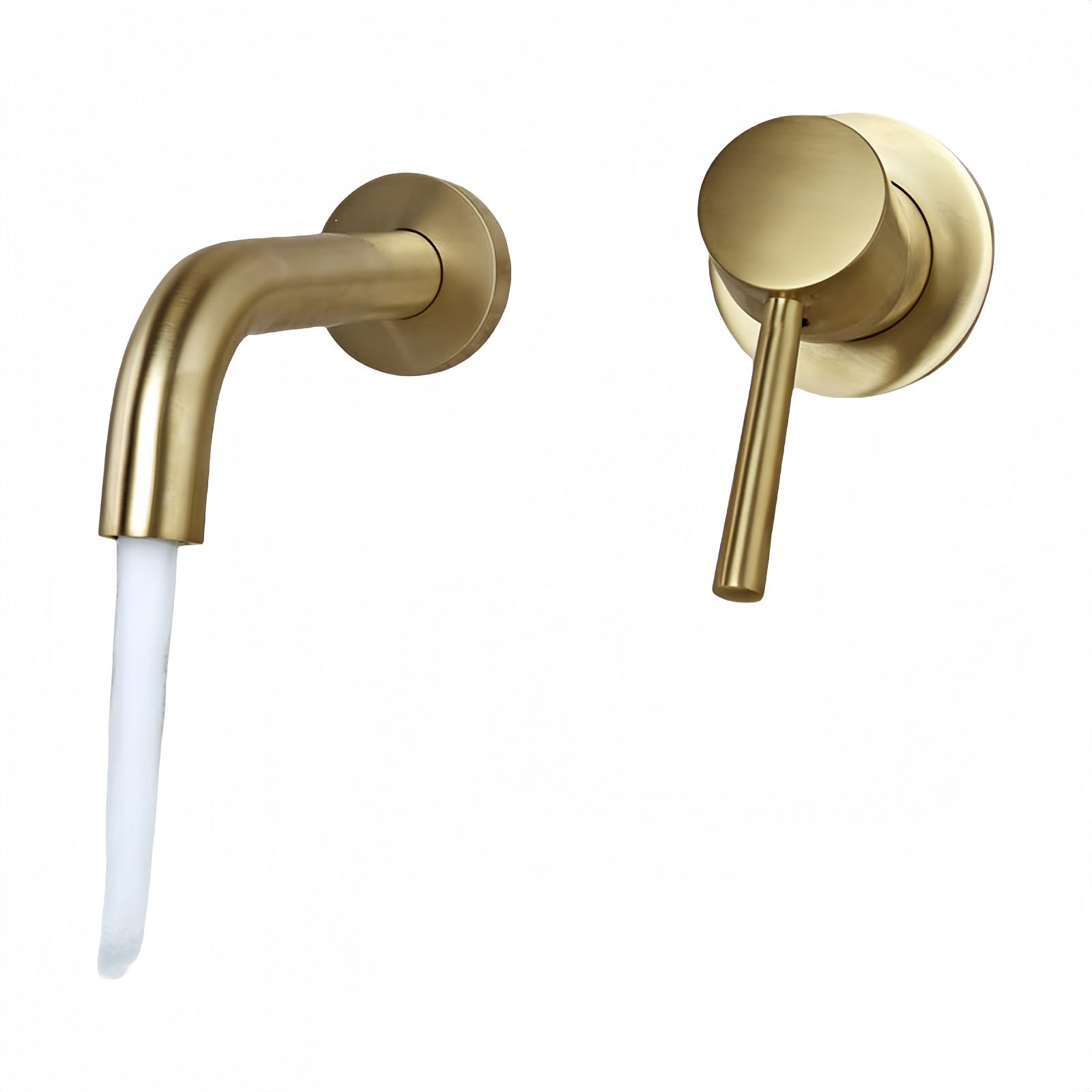 ZYCHSJXA All-Copper Hot and Cold Control Concealed Wash Basin Faucet (d 15CM)