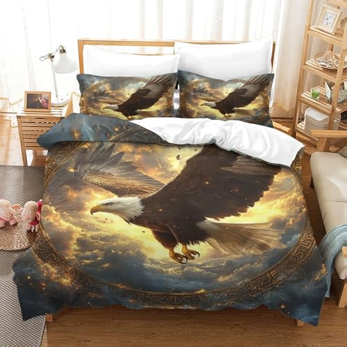 Parure de Lit Cheval Impresssion 3D Haute Définition Microfibre Premium 220x240cm