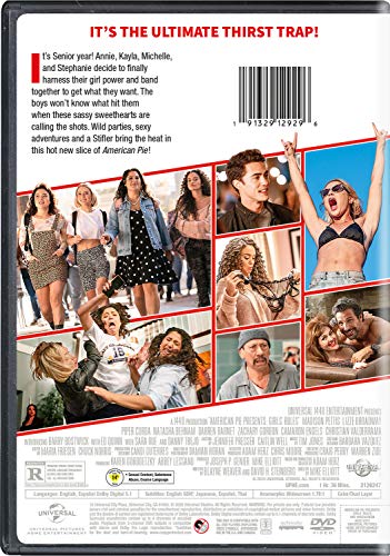 DVD American Pie Presents: Girls' Rules importado de USA en formato original 3
