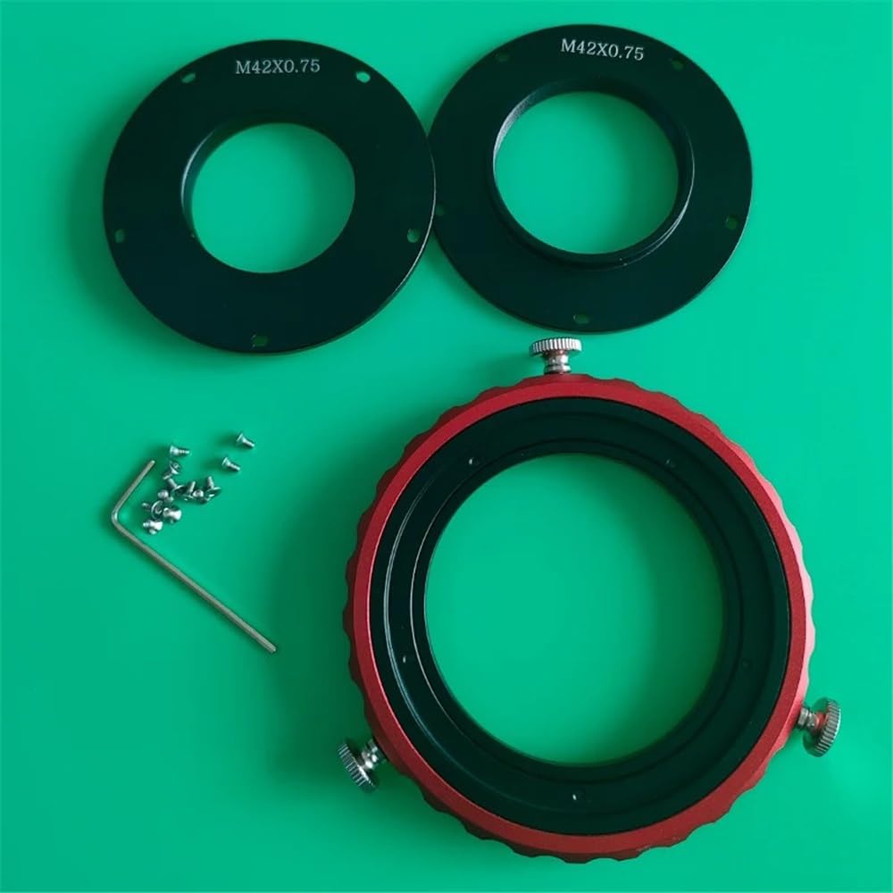 M42 M48 M54 regulator kamery 360 stopni rotator 3 w 1 mikroskop astronomiczny teleskop regulator kąta astronomiczny część teleskopu