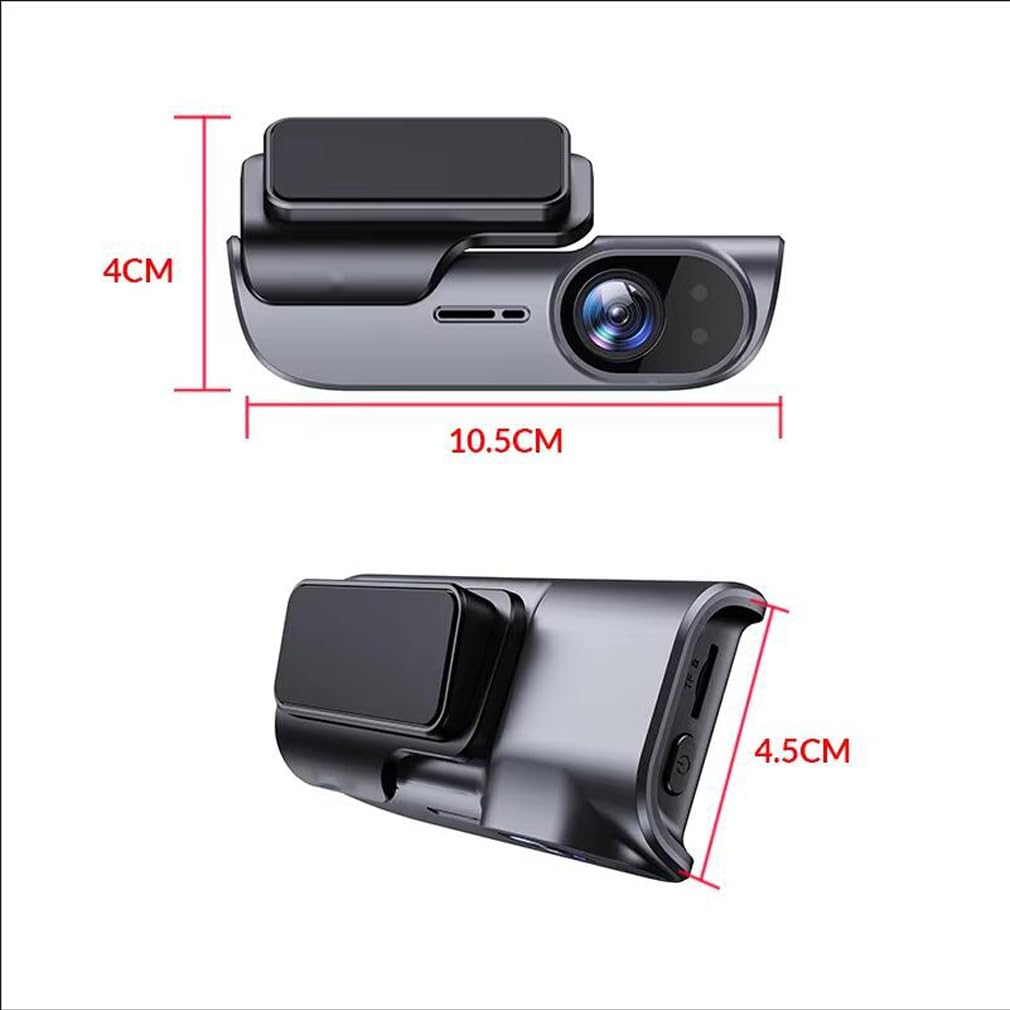 UHD 4K 3840 * 2160P kamera samochodowa do samochodów, wbudowana kamera DVR WIFI rejestrator napędu wideo Dashcam Registrar czarna skrzynka, 24-godzinny monitoring noktowizor