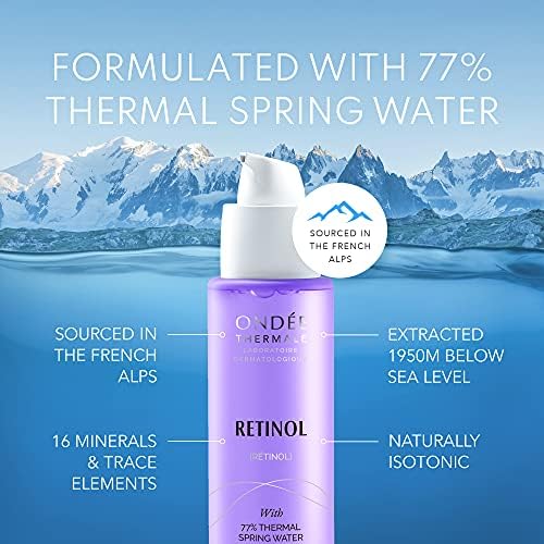 Anti-Aging Retinol Serum High Strength for Face 1% Retinal - Firming Retinol Serum with Hyaluronic Acid, Vitamin E, Aloe Vera for All Skin Types - Plumping, Hydrating Skin Care - Vegan, 30ml