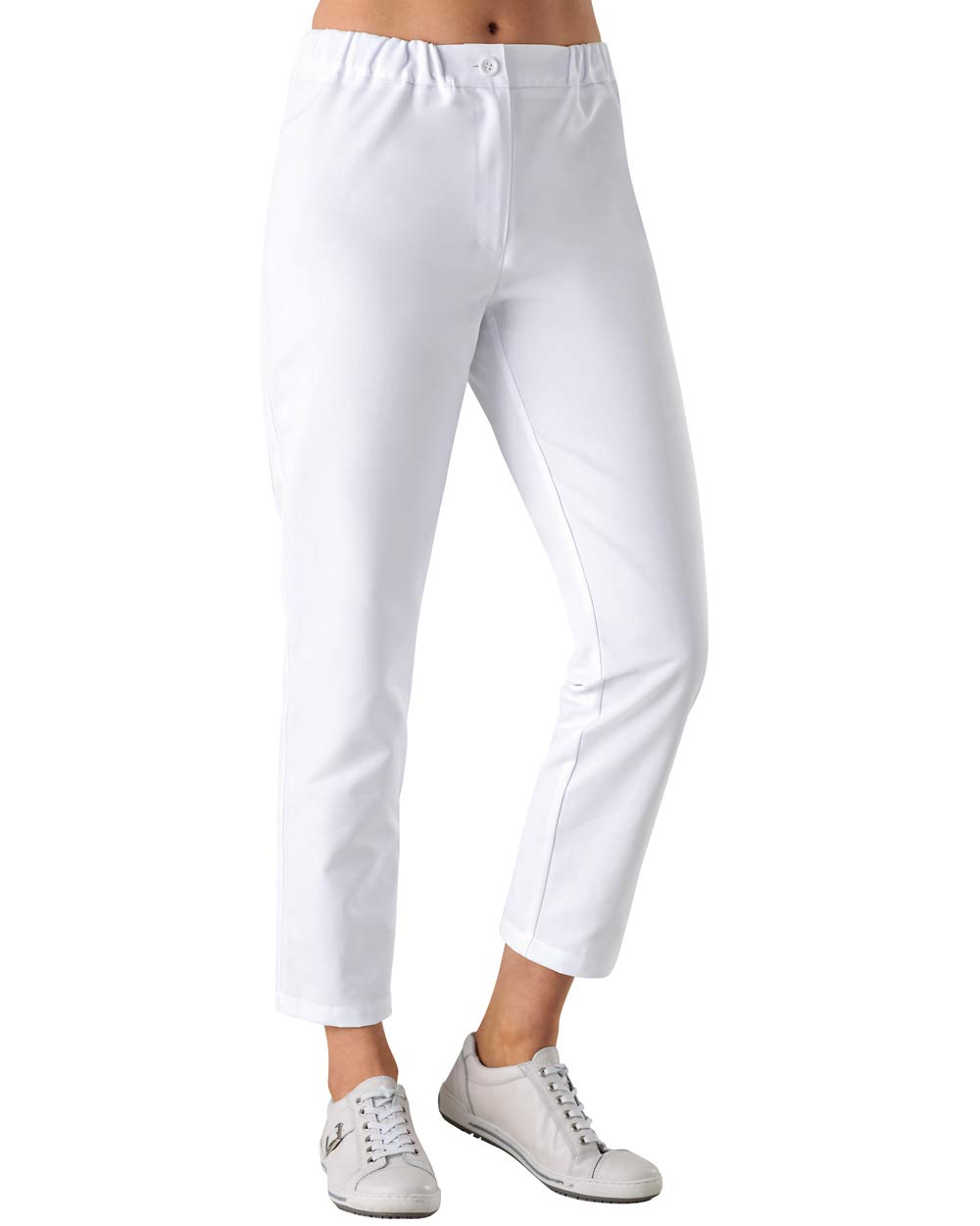 CLINIC DRESS Hose für Damen 7/8 Länge lässige Beinweite Schrittlänge ca. 70 cm 2 Gesäßtaschen Relaxed fit 95 Grad Wäsche