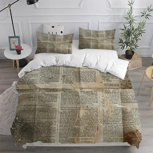 Housse de couette douce 220x240cm pour lit king size sans plis - 6