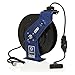 Graco 24M525 Cord Reel, SD Series 5, Duplex, GFCI, 15.156", Blue