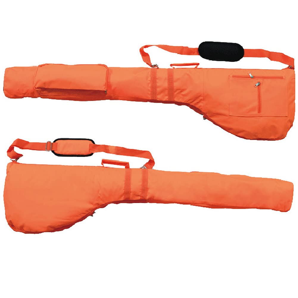 Golf-Golftasche, Faltbare Reisebag Pencilbag, Pencil Practice Case, Schwarz/Orange/Rot