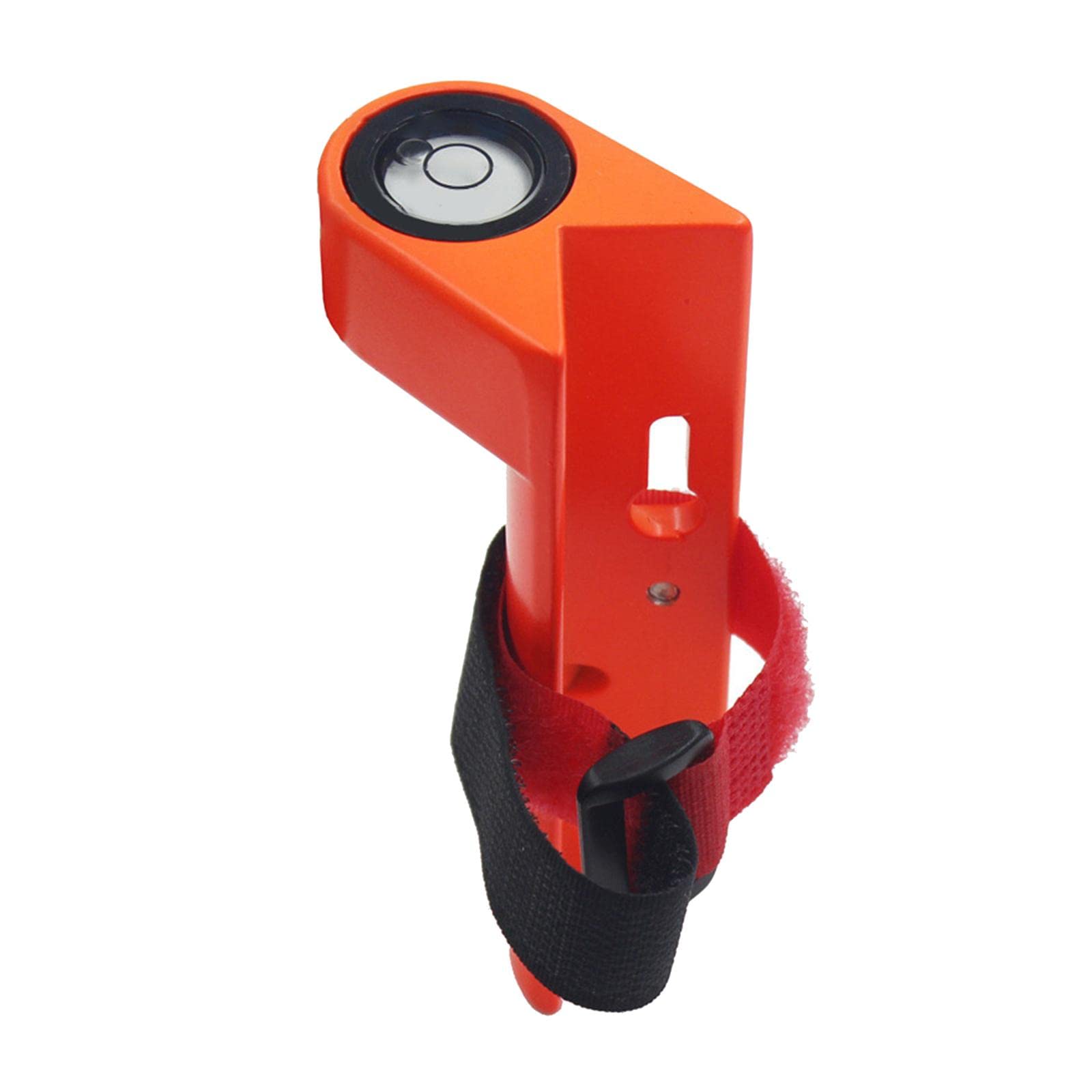 Neaxgeandx Orange, 30 Cm Aluminum Grade Rod Level Bubble Level For Round Or Square Rods Tower Ruler