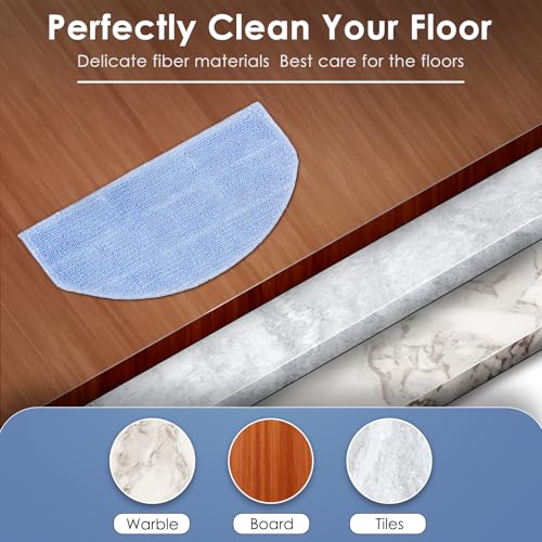 HEPA Filter Kit for Tikom G8000/G8000 Pro Robotic Vacuums - 12 Replacement Filters
