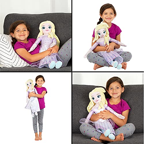 Franco PC1268 Disney Frozen Elsa Kids Bedding Super Soft Plush Cuddle Pillow Buddy thumb #4