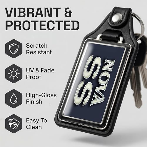 Image of Brotherhood Car Key Chain for Nova - Classic Models Keychain for Men and Women Gift Key Ring