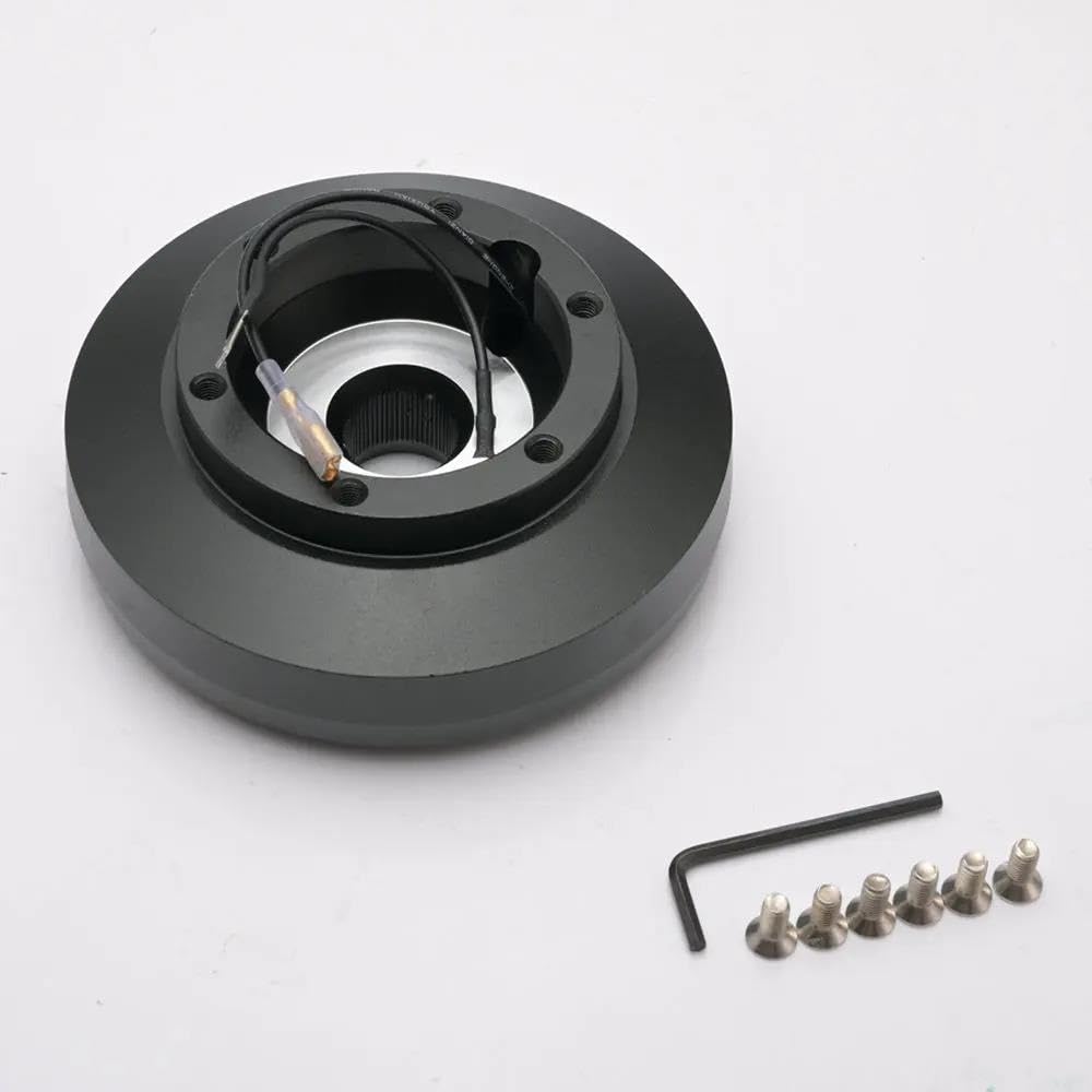 Ejes De Volante De Coche Para Mercedes Para Benz W123 W124 W126 190E HUB-K195H Volante Deportivo De Aluminio Adaptador De Cubo Corto Autopartes