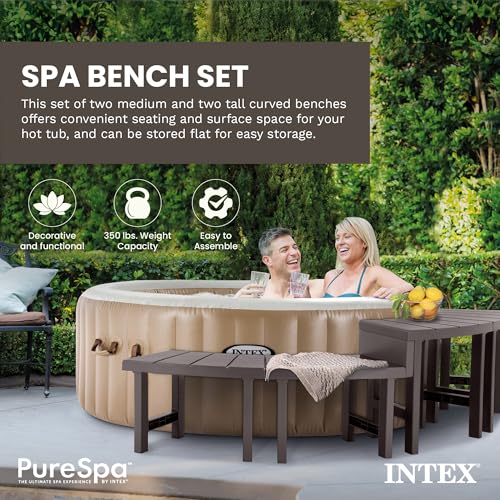 Portable Inflatable Hot Tub 4-Person