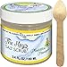 The Keys Salt Scrub Organic Essential Oils & Nutrients INCLUDES Wooden Spoon(Plantation Pineapple, Travel Size 3.4 oz)