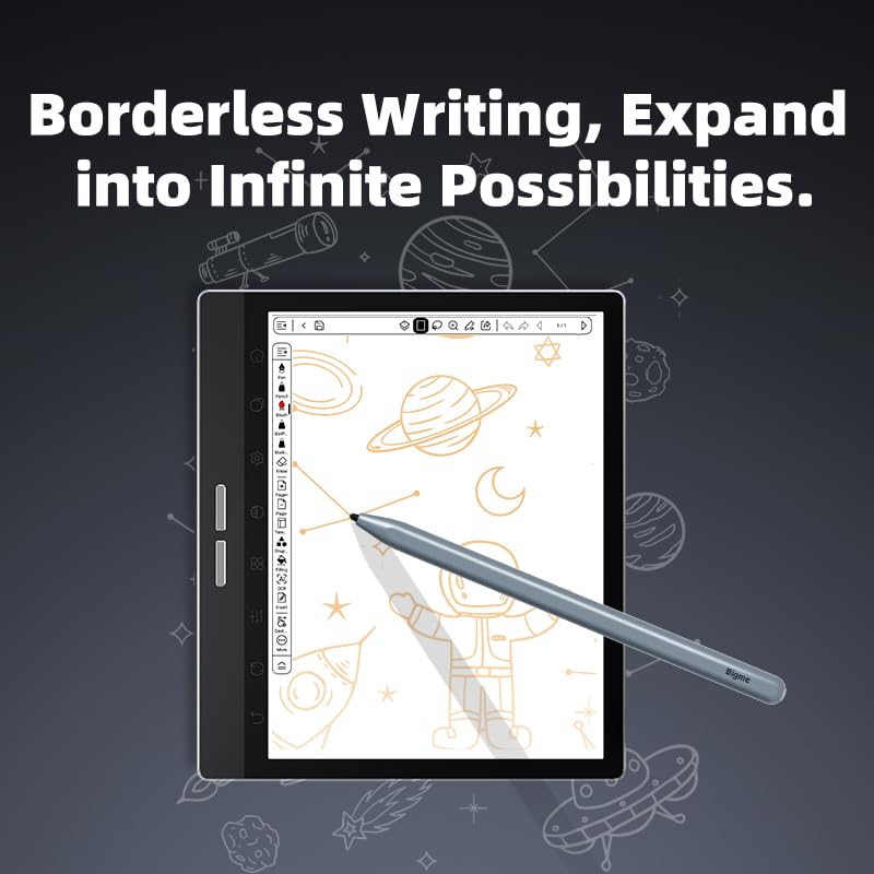 Bigme B751CS - Tablet E-paper, 7 pollici, con display Kaleido 3, lettore e-book, frequenza di aggiornamento migliorata e sistema Android Open 14
