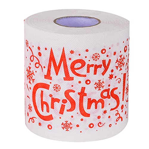 Presente de Natal de papel higiênico - Papel higiênico engraçado do projeto da novidade do Natal | P