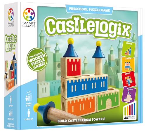 Castle Logix, juego de rompecabezas para preescolar 3+ años miniatura 1