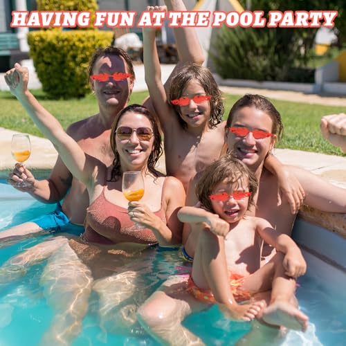 Red Fire Flame Sunglasses Flame Glasses Women Fire Sunglasses Party Decor for Summer Shower Wedding Halloween Cosplay4