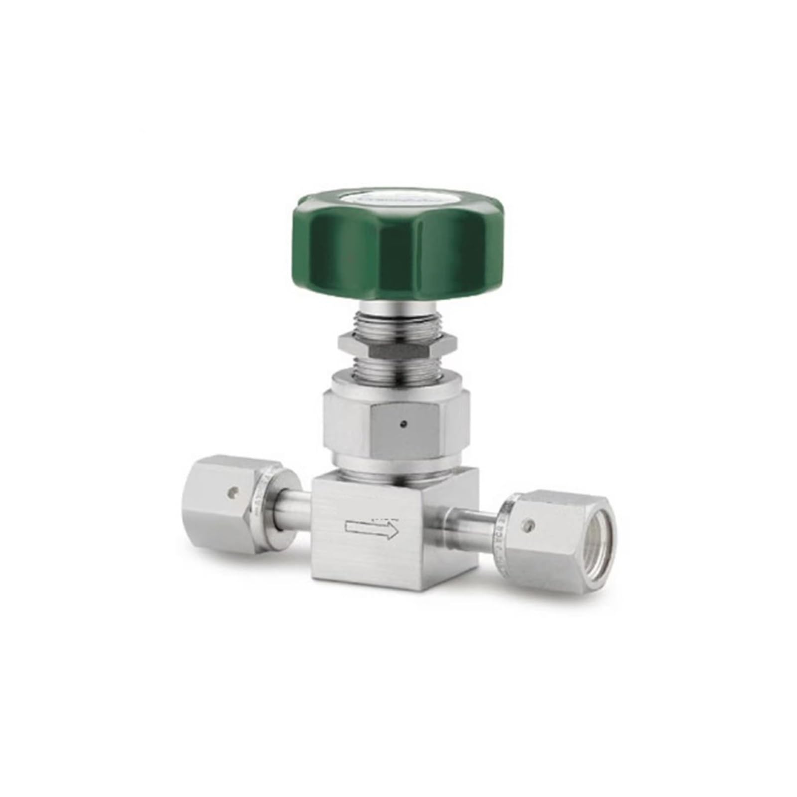 High-Pressure Diaphragm-Sealed Valves, SS-DSV51, 1/4 In. VCR Female, Round Handle