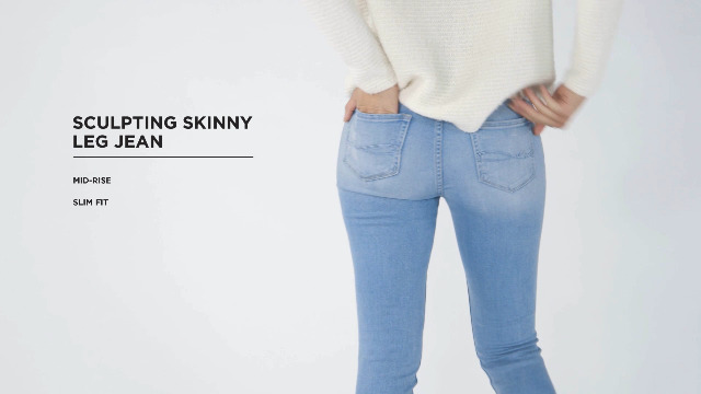 slim leg jean