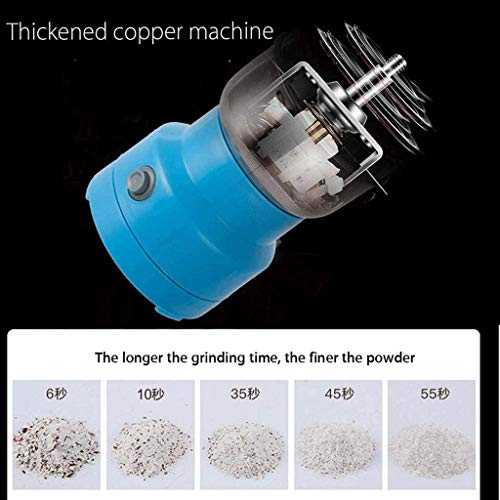 ZOUSHUAIDEDIAN Elektrische Kaffeemühle, 150w kraftvolle Mühle mit Edelstahlklingen, Kleiner Fast-Mühlenschleifen for… – Bild 4