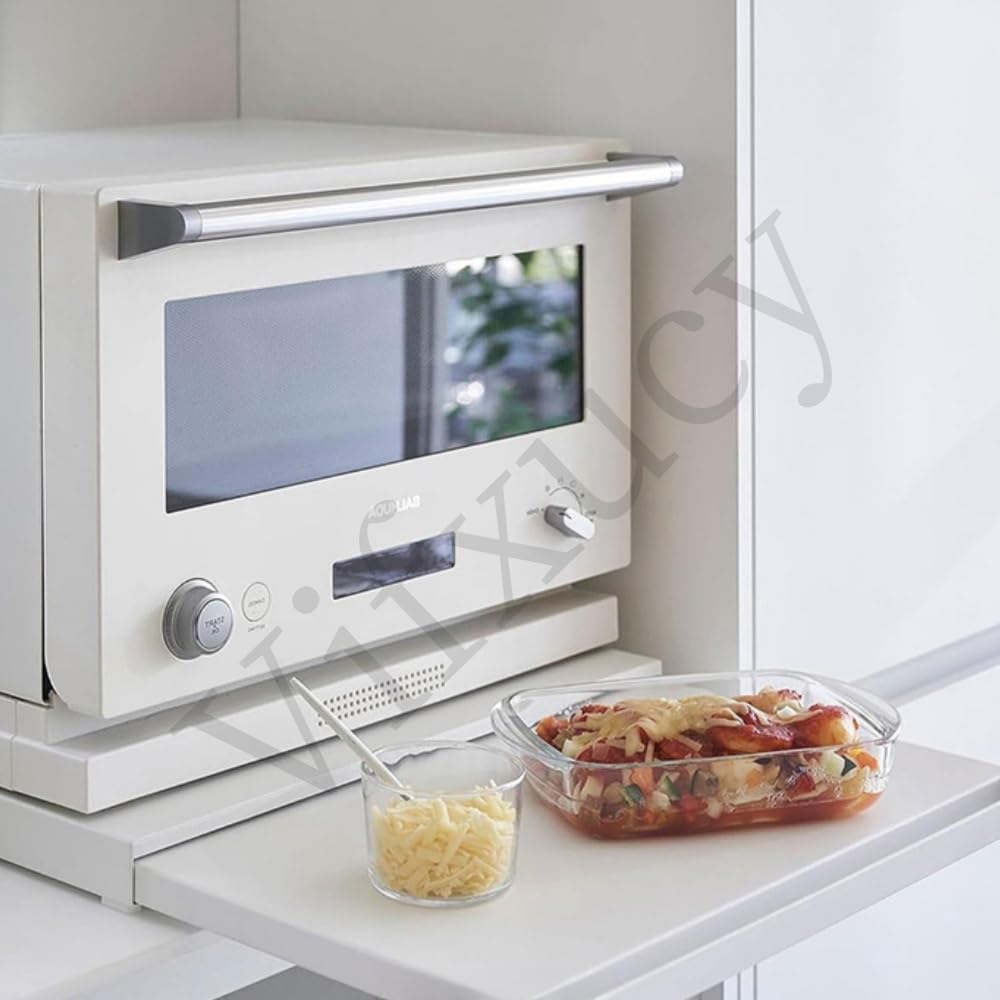 Amazon.co.jp: Vifxucyキッチン家電スライドテーブル、コンロ下