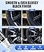 Amiss Full Matte Black Rim Repair Kit, Wheel Paint and Rim Paint Touch Up Pen for Curb Rash, Universal Alloy Wheel Scratch Repair for Scratches and Scuffs, Car Accessories (Full Matte Black)