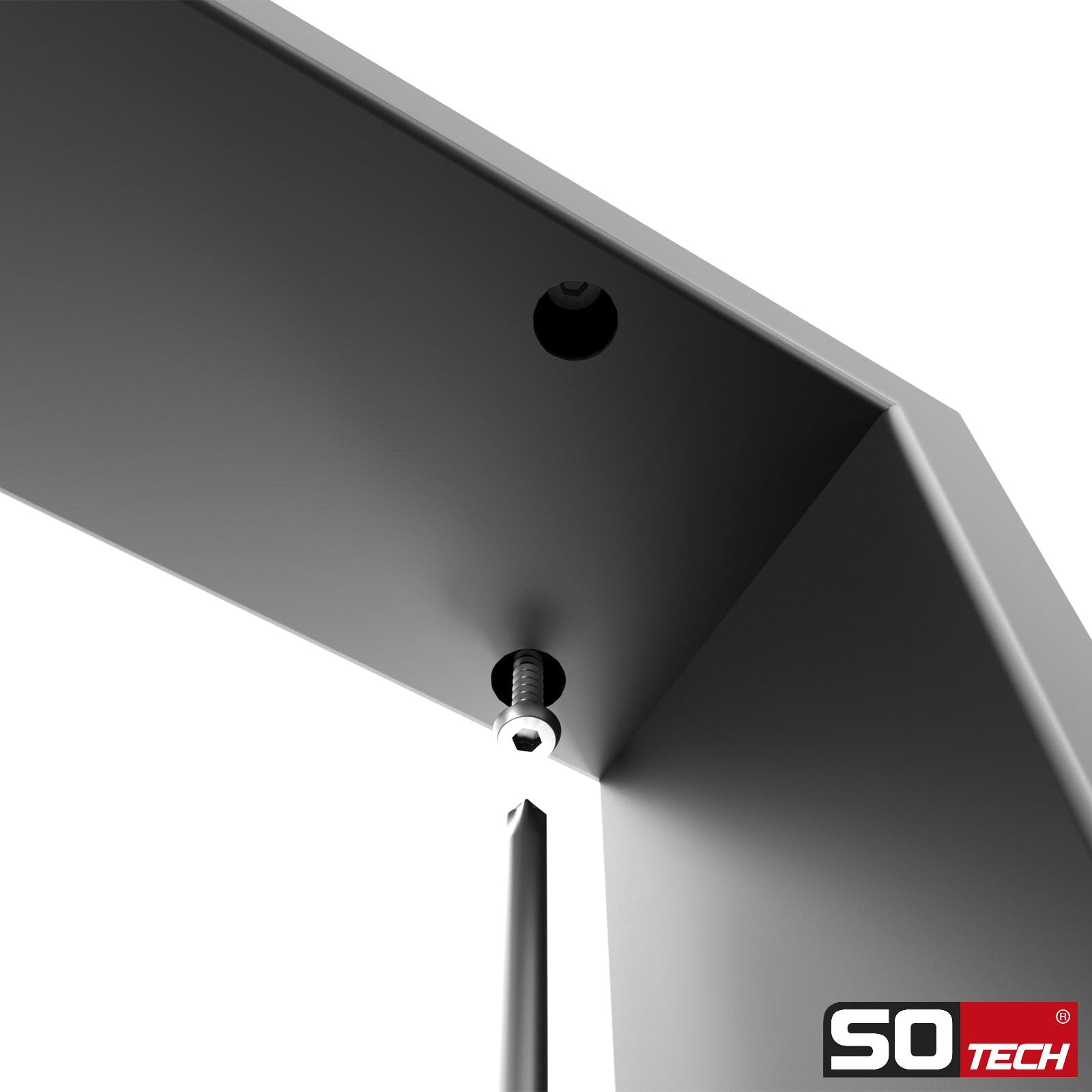 SOTECH Tischgestell Höhe 720 x Breite 1000 mm Stahl