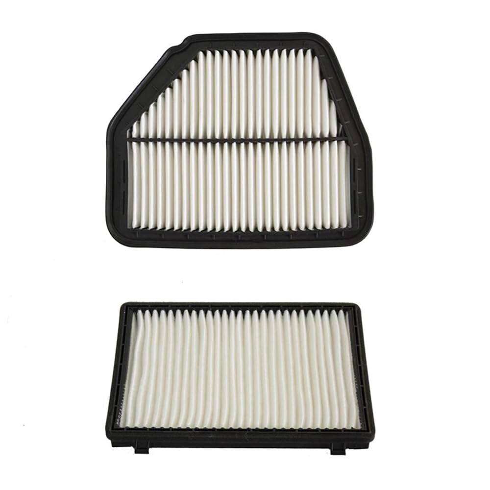 Filtr Powietrza Kabinowego dla Chevrolet Captiva 2006-2015, 28,4x22,9x4,9cm 2 szt. Filtr powietrza samochodowego Filtr kabinowy 96628890/96440878