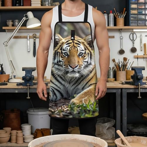 Delantal Big Tiger con ajuste rápido y bolsillos miniatura 4