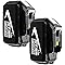 2X 18V 5.0Ah Batteria Ricambio per Makita 18V Batteria BL1850B BL1860 BL1850 BL1840B BL1840 BL1830B BL1830 con Indicatore LED