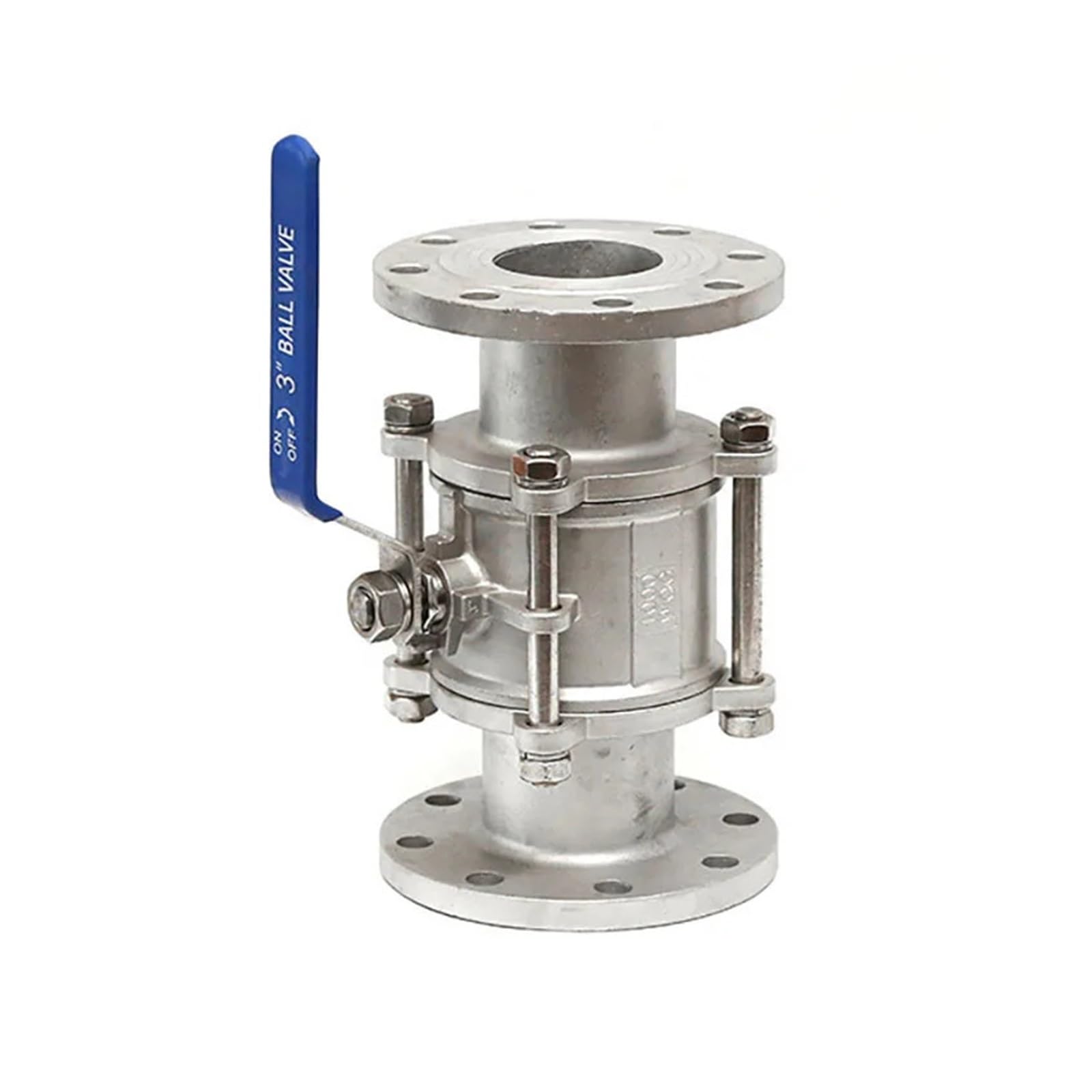 3" Manual Flange Ball Valve 304 Stainless steel 1.6Mpa Flanged Valve