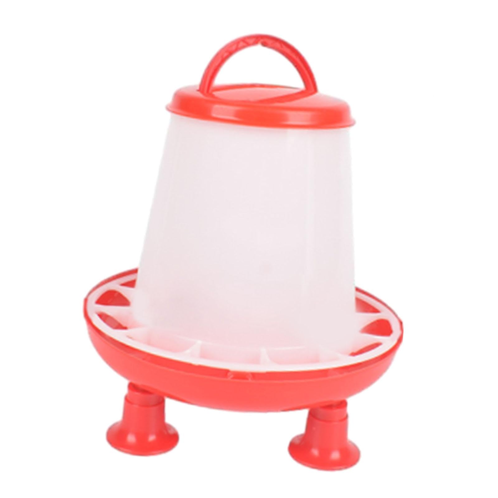 Mangeoire Automatique pour Poules Récipient Distribution Aliments Volaille Abreuvoir Nettoyage Pratique Accessoires Robustes Adapté à Élevage, Mangeoire 3kg