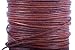 KONMAY 1 Roll 25 Yards 1.0mm Round Genuine/Real Leather Cord Beading String (Distressed Brown)
