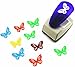 TECH-P Creative Life Crafts Engraving Hole Punch 2-Inch -DIY Paper Punch for Card Scrapbooking Craft Punch Embossing Border School Supplies. (Butterfly-1)