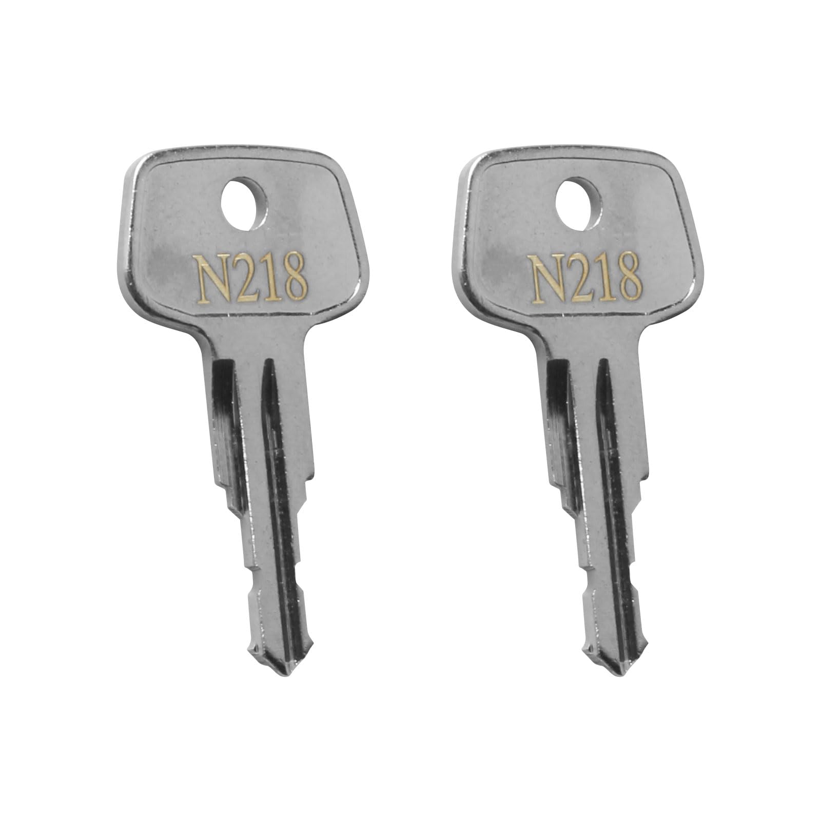 N218 Thule Car Rack Replacement Key,Errebi Thule Replacement Key for Thule Roof Racks,Carriers,Crossbars-Codes N218 [2 pcs]