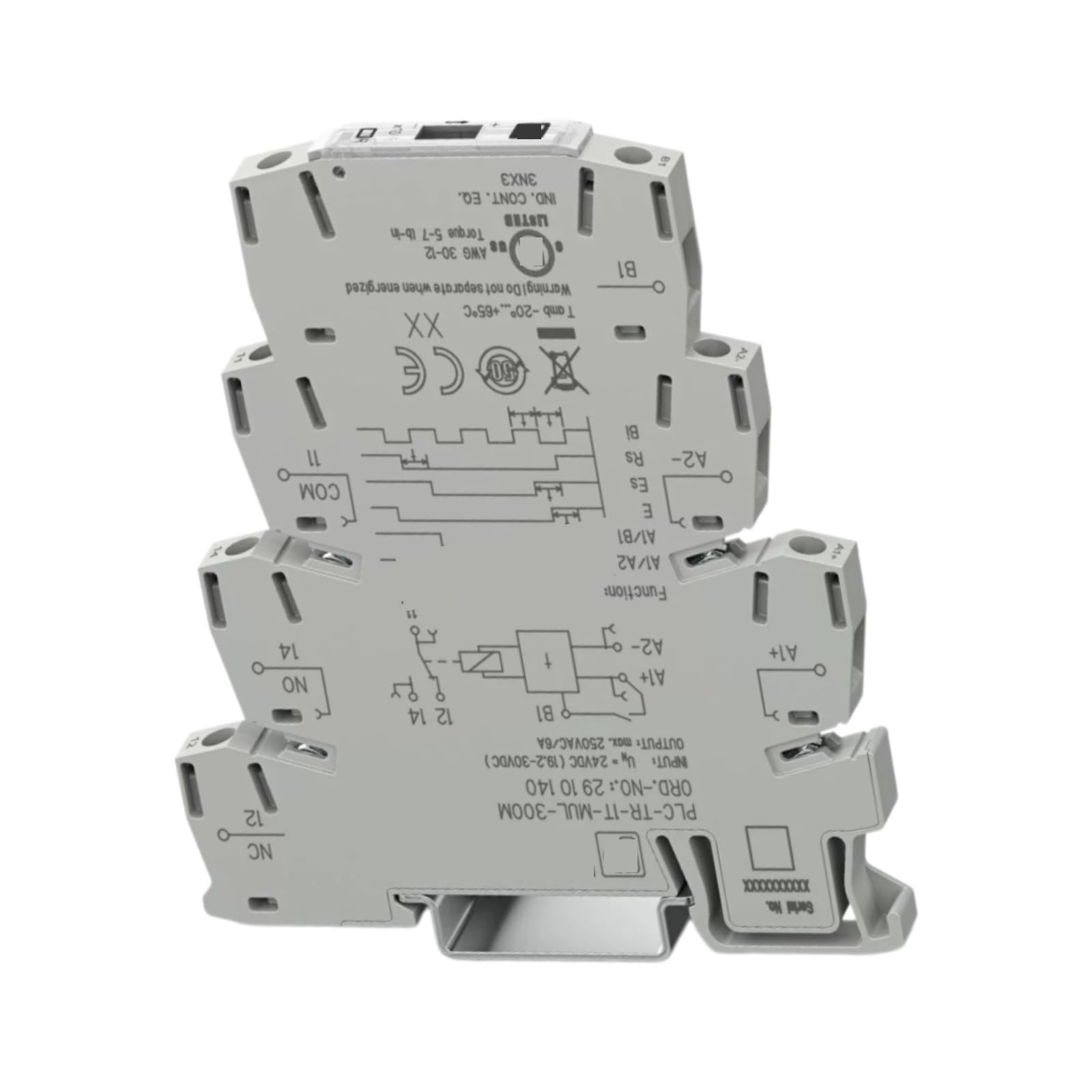 JHSLJCQS Relay PLC-TR-1T-MUL-300M 2910140, Relay Module