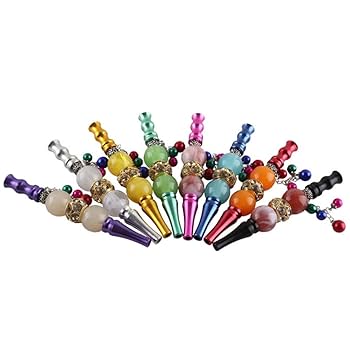 シーシャ ガラスマウスピース オーロラピンク シーシャ マウスピース オーロラピンク