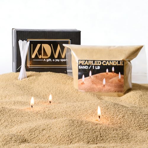 Pearled Candle Sand Wax Sand Candle Kit Sand Color Refillable DIY Kits
