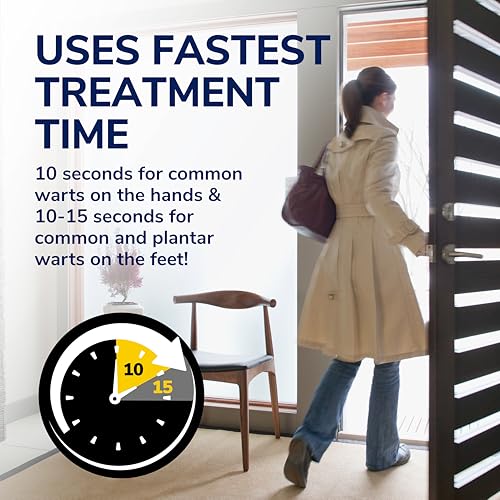 dr scholl39s freeze away max wart remover 10 treatments - as fast as 10 seconds to treat warts removes common warts amp plantar warts on hands amp feet easy to use precision spray for wart removal