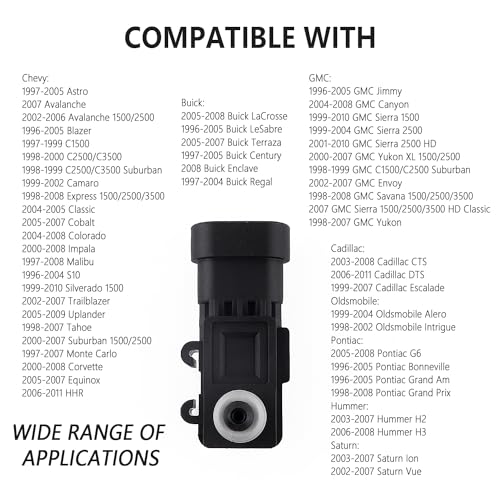 Ssnnuu SSNNUU-YOU YA-TONG YONG-2519 Fuel Tank Pressure Sensor Oem#16196060,16238399,12219388,Fuel Pressure Sensor Compatible thumb #5