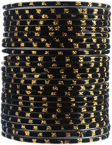 KUND KUND ENTERPRISES diamond velvet glass bangles set for women or girls (pack of 24) (2.2, BLACK) (B0CM2678CW) Amazon Price History, Amazon Price Tracker