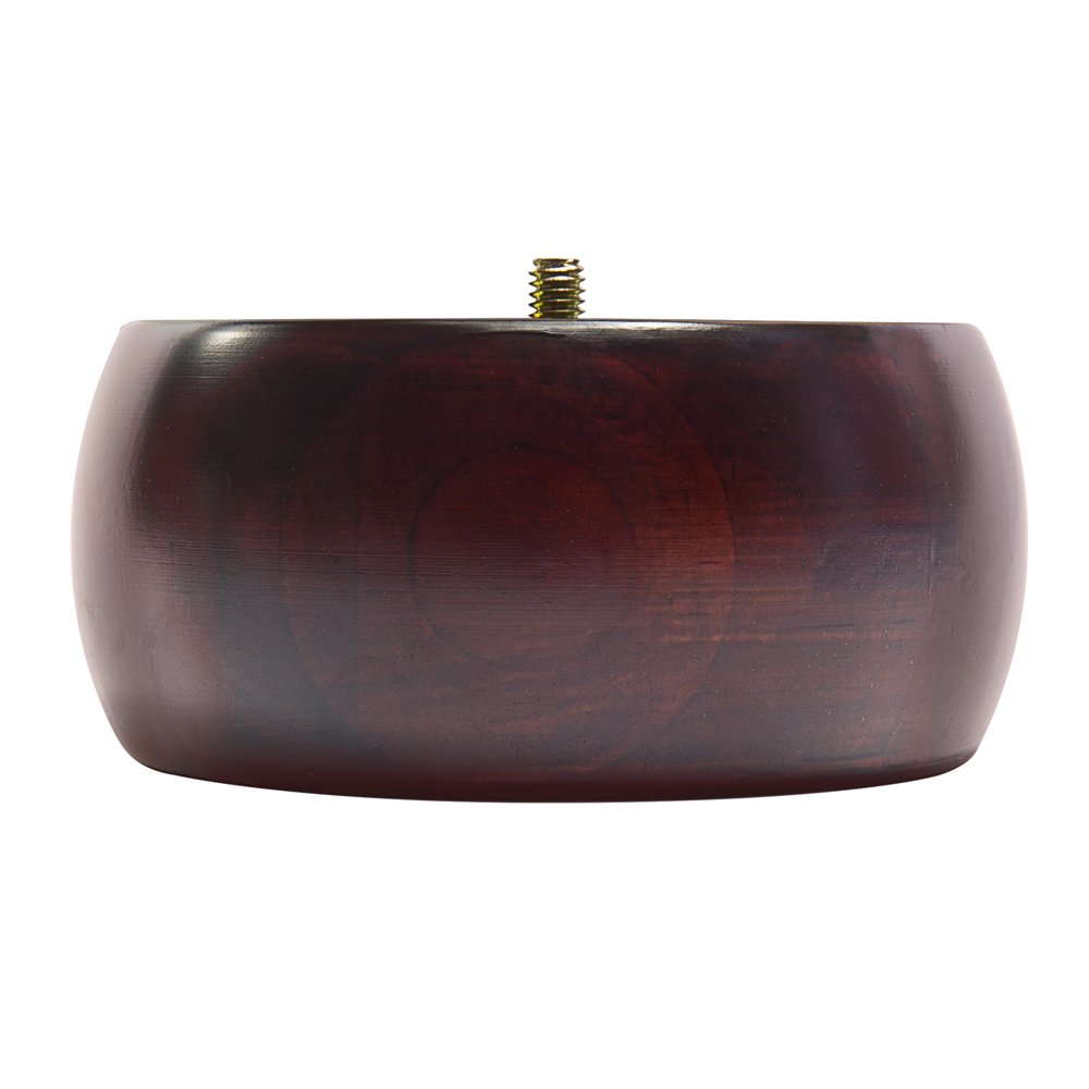BUN FOOT 5"2-1/4" RED MAH
